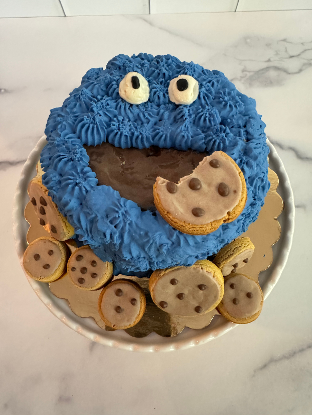 Gluten Free Dog Birthday Cakes (4 x 2 inches) - Cake only (no cookie toppers)