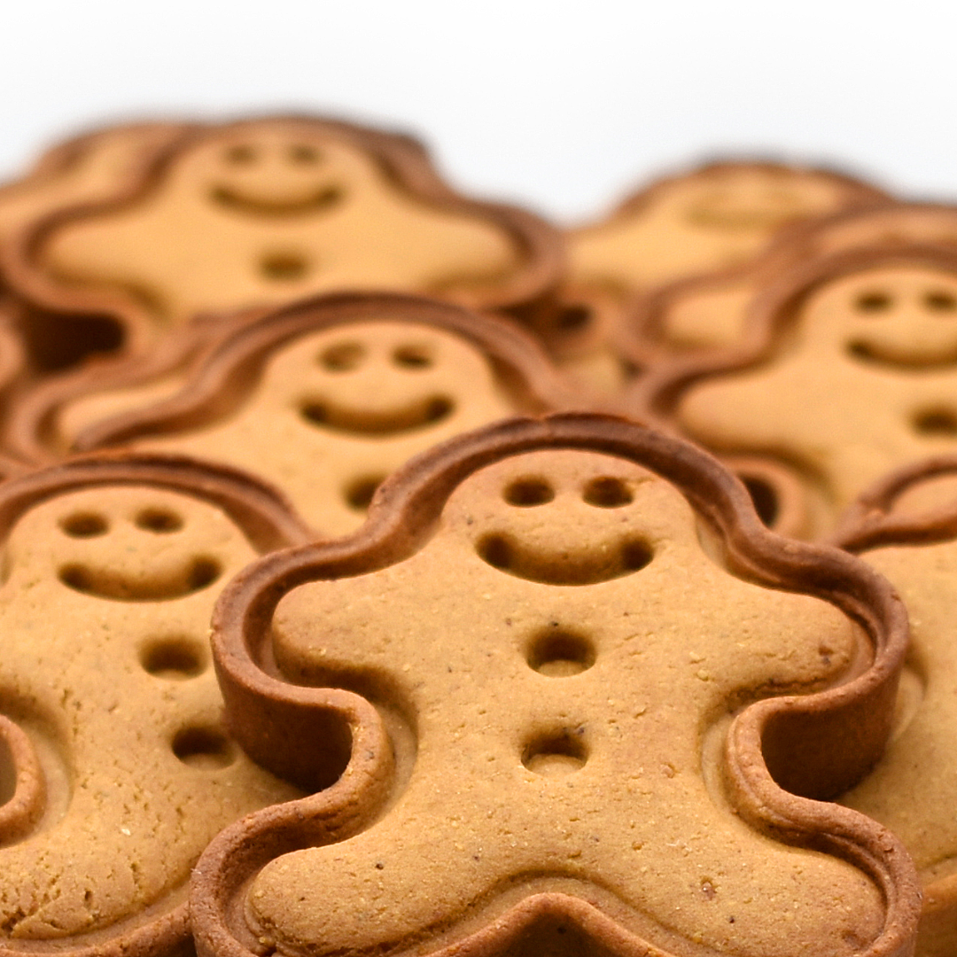 PB Gingerbread Cookies